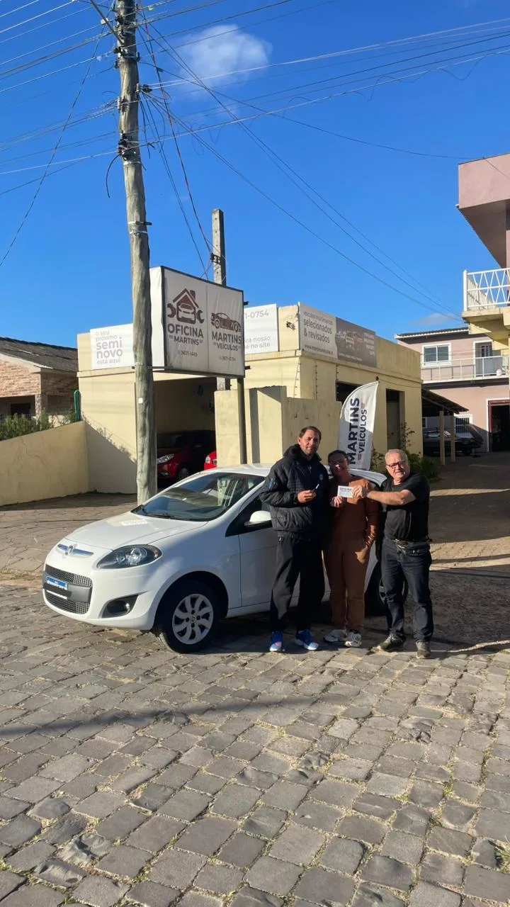 Entrega para Vitor Fagundes